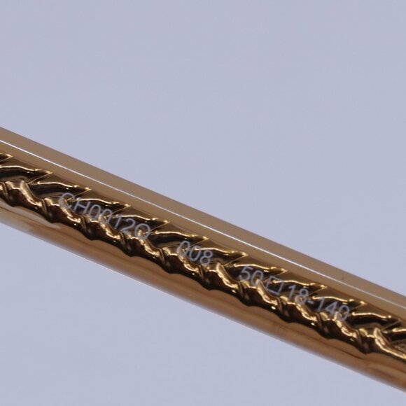 Chloe CH0012O 008 Round Eyeglasses 50mm - Dark Havana/Brown - Picture 10 of 11